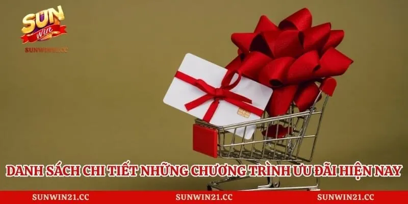 Danh sách chi tiết những chương trình ưu đãi hiện nay
