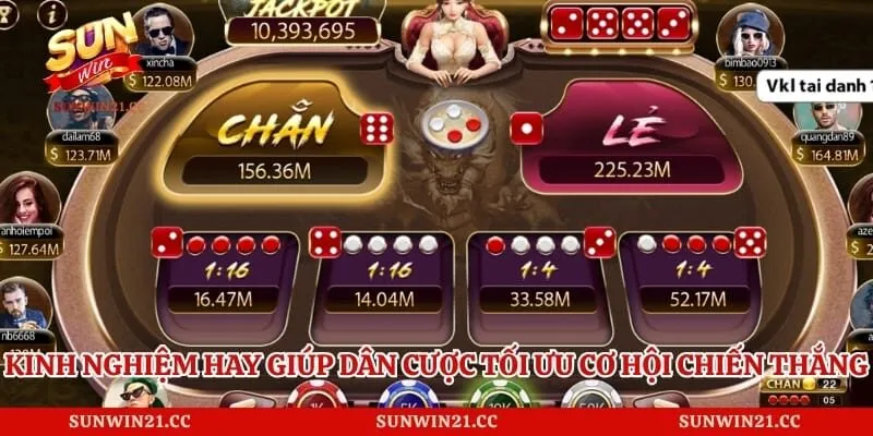 Kinh nghiệm hay giúp dân cược tối ưu cơ hội chiến thắng