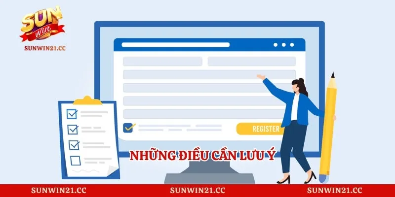 Những điều cần lưu ý