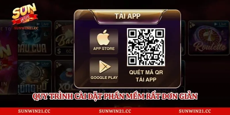 Quy trình cài đặt phần mềm rất đơn giản và dễ dàng thực hiện