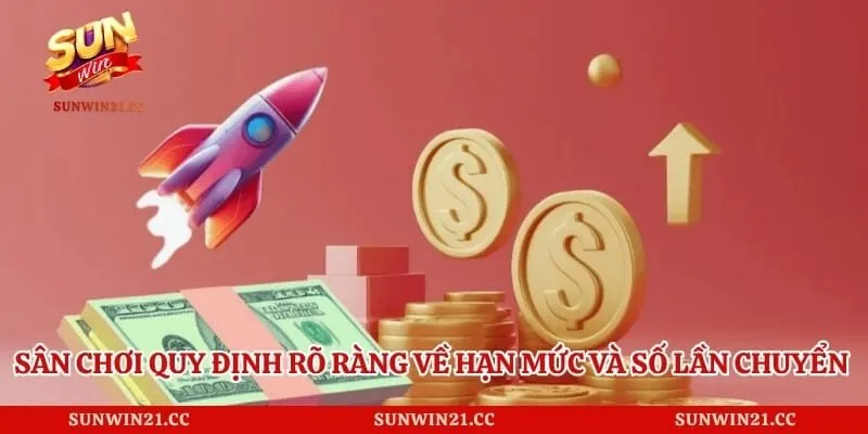 Rút Tiền Sunwin 4 Sân chơi quy định rõ ràng về hạn mức và số lần chuyển khoản