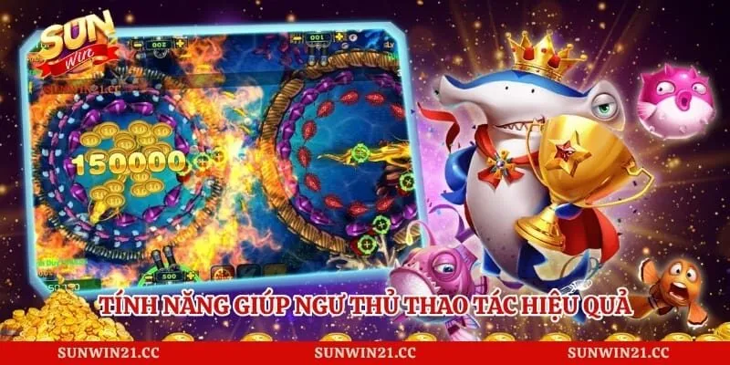 Bắn Cá H5 – Trải Nghiệm Săn Cá Trực Tuyến Trên Trình Duyệt 3 Tính năng giúp ngư thủ thao tác hiệu quả