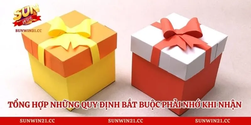 Tổng hợp những quy định bắt buộc phải nhớ khi nhận khuyến mãi