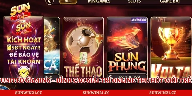United Gaming - Đỉnh Cao Giải Trí Online Thu Hút Giới Trẻ