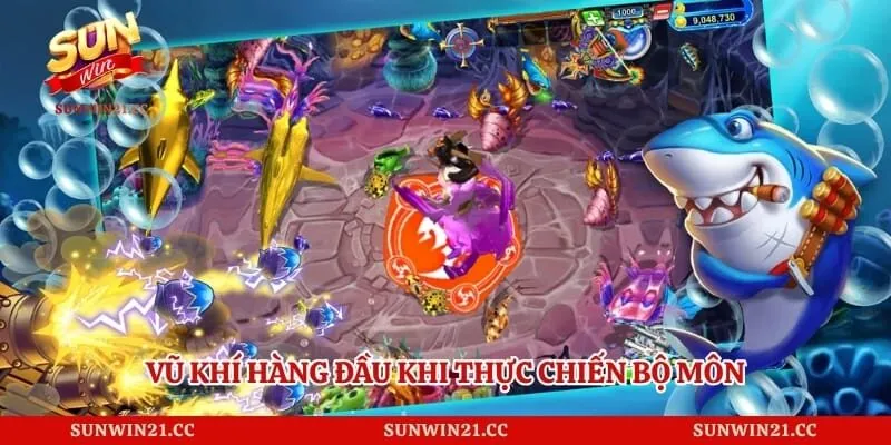 Bắn Cá H5 – Trải Nghiệm Săn Cá Trực Tuyến Trên Trình Duyệt 2 Vũ khí hàng đầu khi thực chiến bộ môn